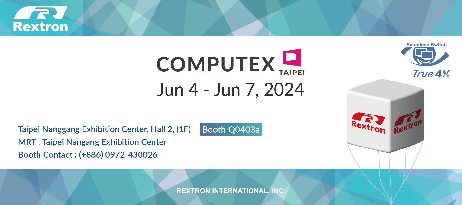 Rextron at COMPUTEX 2024