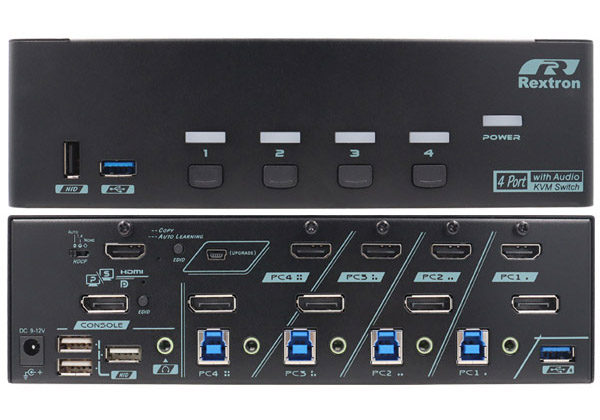 Hybrid View Mode KVM Switch