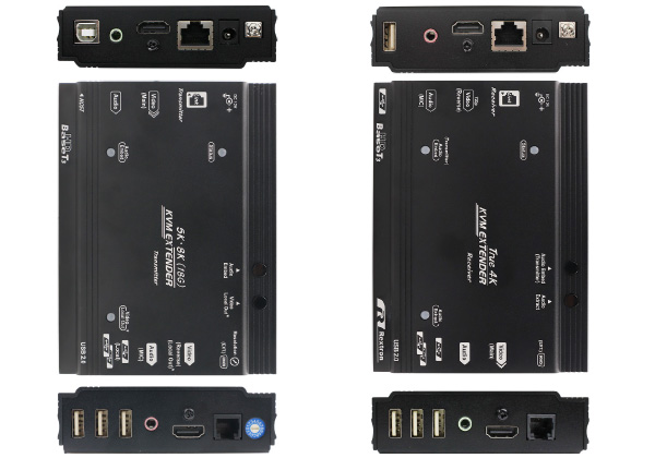 Dual Console USB2.0 KVM Extender