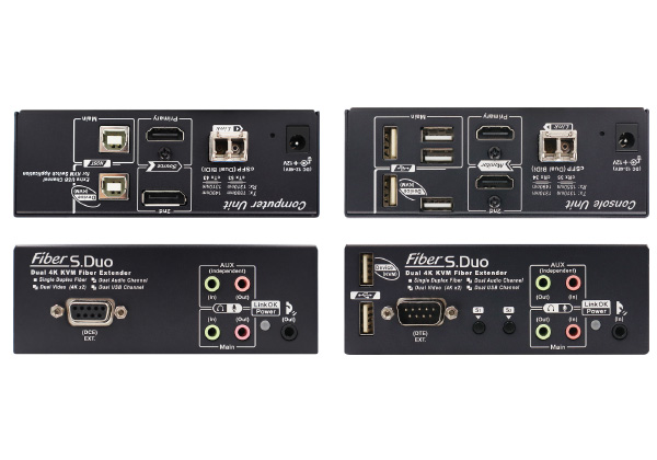 Hybrid Dual Head KVM Extender