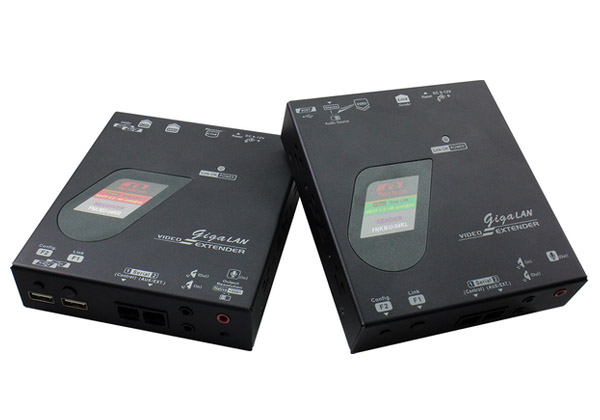 4K HDMI Fiber KVM Extender with USB 2.0, Serial, Audio, IR, 10, 20, 30, 70KM