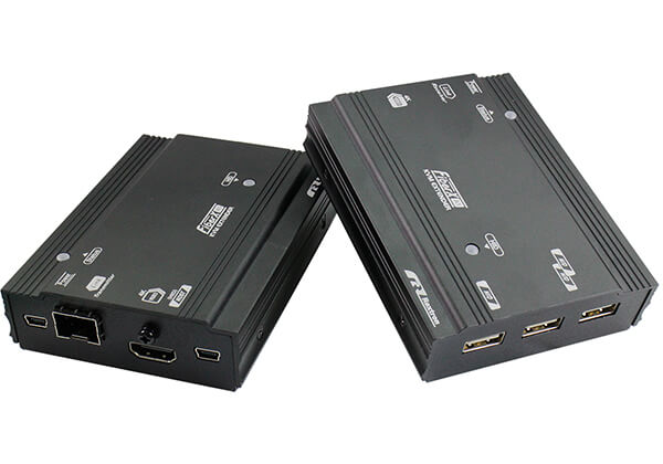 FXA1MU-M57 True 4K HDMI Fiber KVM Extender with USB