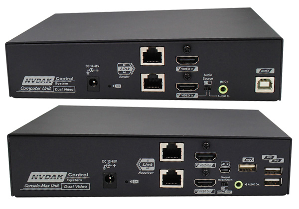 Dual Head KVM Matrix Switcher