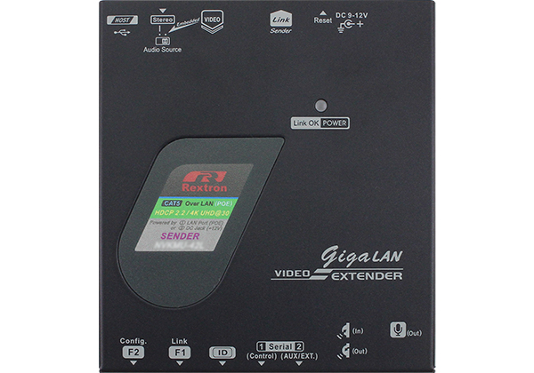 4K HDMI KVM Extender over IP with Serial, USB, IR, Audio ( Support Video Wall ) ( PoE ) ( Transmitter )