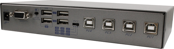 4 Port KM Switch