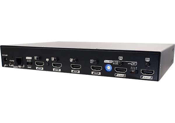4x2 True 4K HDMI Matrix Switcher with Seamless Switch